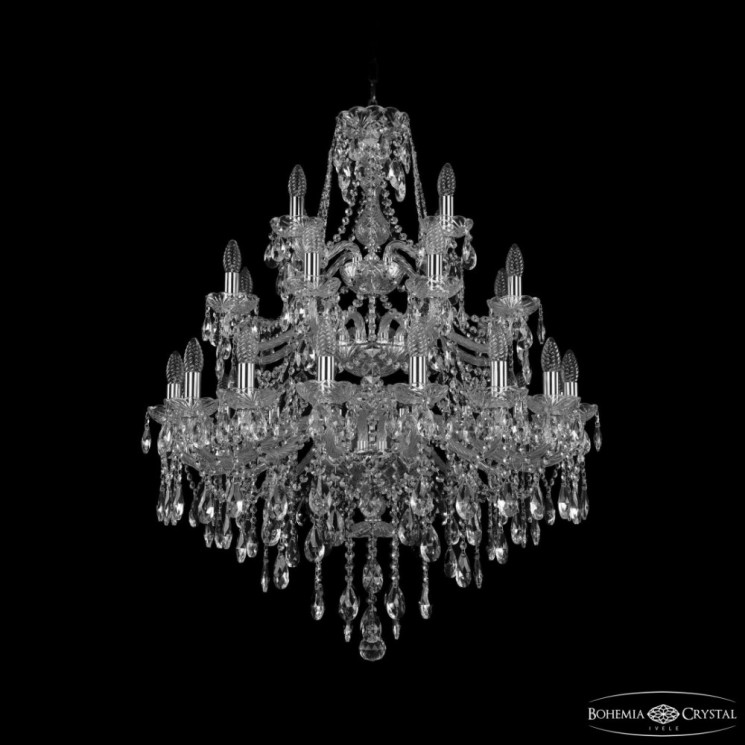 Люстра хрустальная 1415/16+8+4/300/3d NI Bohemia Ivele Crystal (1415)