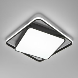 Потолочный светодиодный светильник с регулировкой яркости и цветовой температуры                      Eurosvet  90252/1 черный