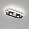 Потолочный светодиодный светильник в стиле лофт                      Eurosvet  20123/2 LED белый / черный