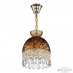 Подвесной светильник с цветным хрусталём 5478/22 G Amber/M-1F Leafs Bohemia Ivele Crystal (5478)