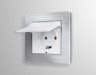 Ambrella Light Комплект механизма электрической розетки Ambrella Volt ALFA MA128010