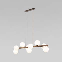 Подвесной светильник со стеклянными плафонами                      TK Lighting  10273 Estera Wood