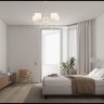 Люстра с плафонами потолочная 348401/5 NGD Arte Milano (Потолочные)