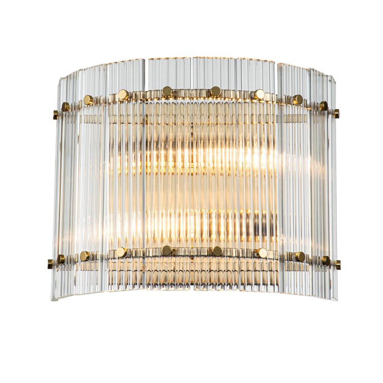 Indigo Настенный светильник 12024/2W Brass