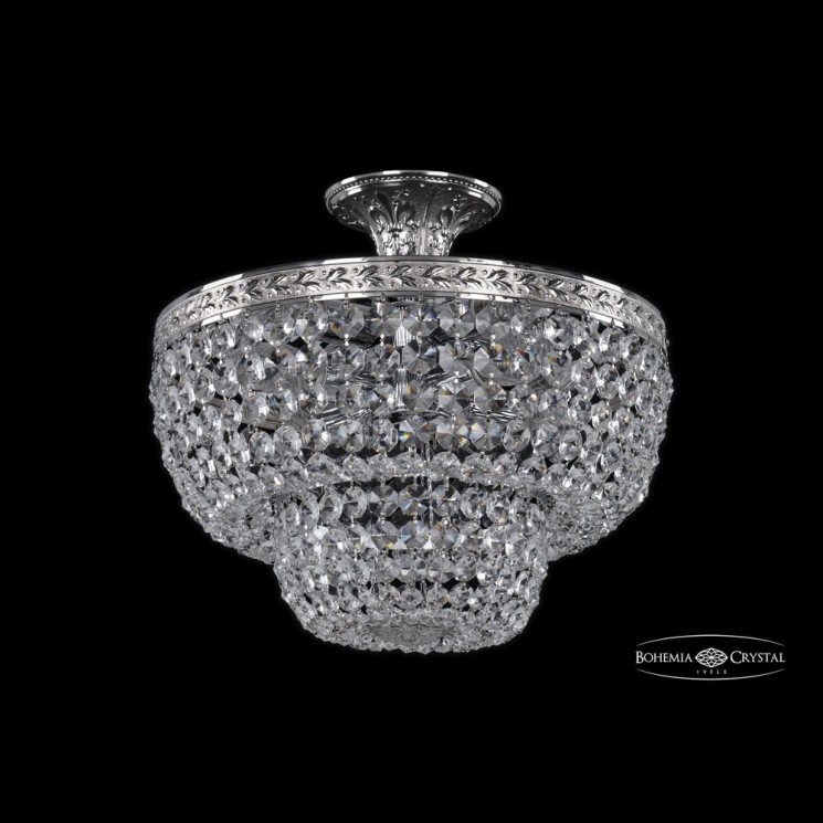 Люстра хрустальная 19101/35IV Ni Bohemia Ivele Crystal (Потолочные)