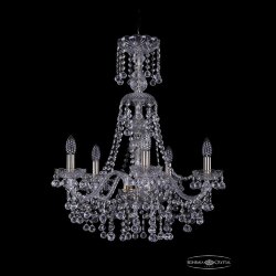 Люстра хрустальная 1409/5/195/XL-68 Pa Bohemia Ivele Crystal (Стеклянный рожок)