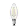 103801211 Лампа Gauss LED Filament Свеча E14 11W 750lm 4100К 1/10/50