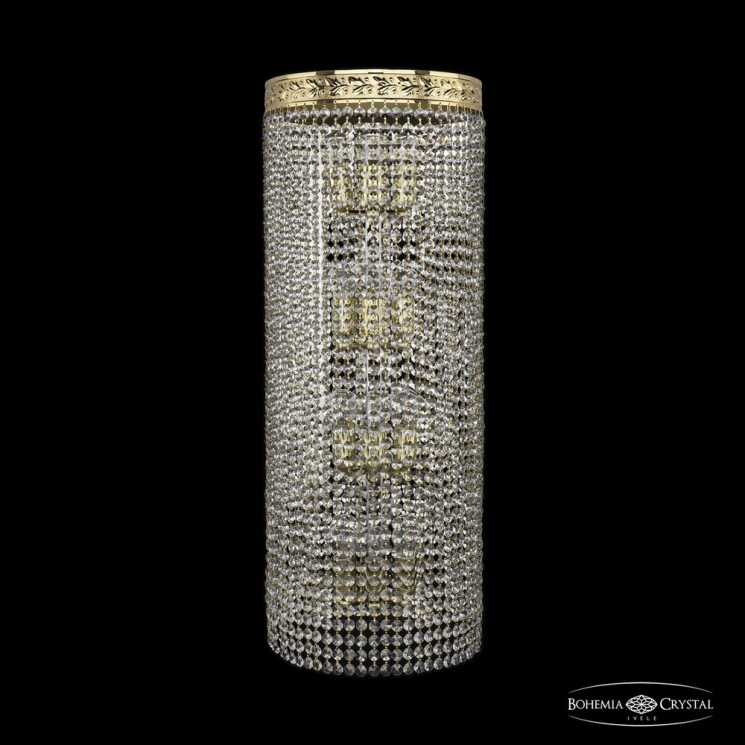 Бра хрустальные 83401B/30IV-75 G R Bohemia Ivele Crystal (Спирали и каскады)
