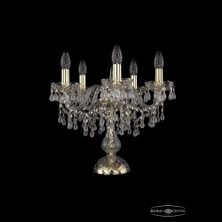 Настольная лампа 1410L/5/141-39 G V0300 Bohemia Ivele Crystal (Стеклянный рожок)