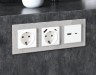 Ambrella Light Рамка 3-постовая Ambrella Volt ALFA Platos AF330403