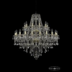 Люстра хрустальная 1415/20+10/360/2d G Bohemia Ivele Crystal (Стеклянный рожок)