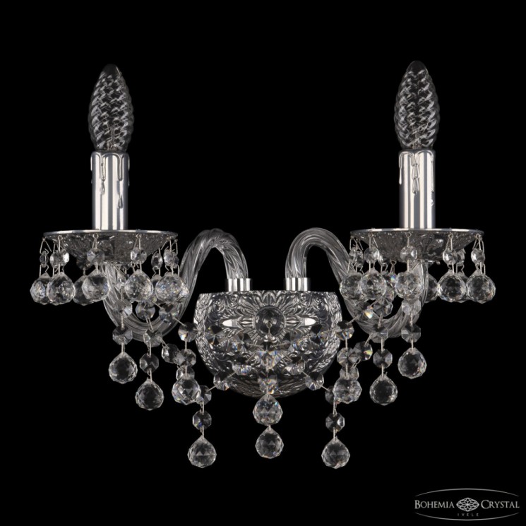 Бра хрустальные AL16309B/2/141 CG Bohemia Ivele Crystal (Комбинированные)