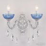 Бра хрустальные AL7901B10/2/175 B WMN P Aquamarine/M-1G Bohemia Ivele Crystal (Литые)