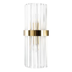 Crystal Lux Бра Crystal Lux SORPRESA AP2 BRASS/TRANSPARENTE