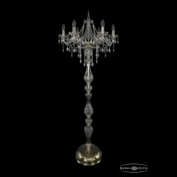 Торшер хрустальный 1415T1/6/200-160 G Bohemia Ivele Crystal (Стеклянный рожок)