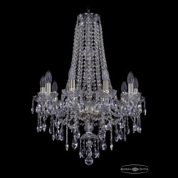Люстра хрустальная 1415/10/200/h-75 G Bohemia Ivele Crystal (Стеклянный рожок)
