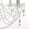 Люстра хрустальная 1402/5/160 Ni Bohemia Ivele Crystal (Стеклянный рожок)