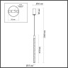 Подвесной светильник ODEON LIGHT SPARKY 4369/5L
