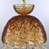 Подвесной светильник с цветным хрусталём 5478/22 G Amber/M-1F Leafs K721 Bohemia Ivele Crystal (5478)