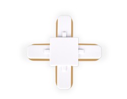 Ambrella Light Коннектор Х-образный однофазный Track System GL7082