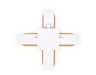 Ambrella Light Коннектор Х-образный однофазный Track System GL7082