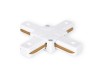 Ambrella Light Коннектор Х-образный однофазный Track System GL7082