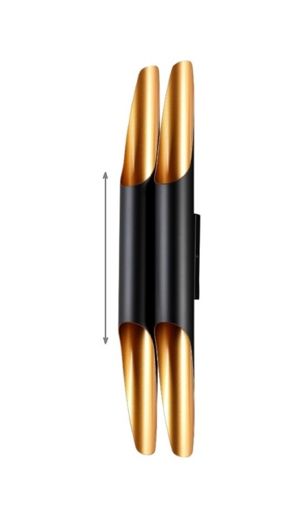 Crystal Lux Бра Crystal Lux CLT 332W4-V2 BL-GO