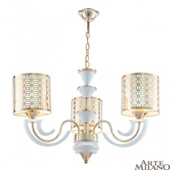 Люстра 308857/3 Wh/Gd Arte Milano (Подвесные)