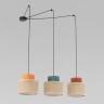 Подвесной светильник с тканевым рассеивателем                      TK Lighting  3140 Duo