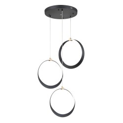 Indigo Подвесной светильник 14014/3P Black