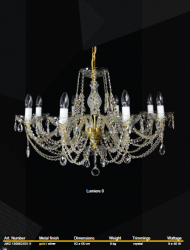 Люстра хрустальная Wranovsky Lumiere JWZ 136082100