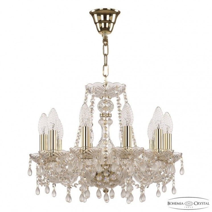 Люстра хрустальная 112/10/141 G V0300 Bohemia Ivele Crystal (Стеклянный рожок)