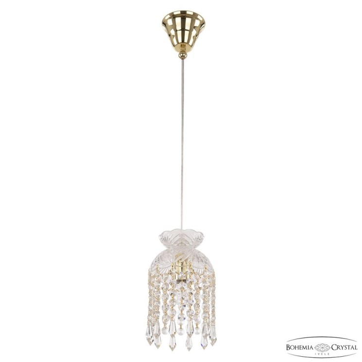 Подвесной светильник с хрусталём 14781P/13 G Drops Bohemia Ivele Crystal (1478)