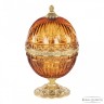 Подвесной светильник с цветным хрусталём 5680L/22 G Amber/M-1G Bohemia Ivele Crystal (5680)