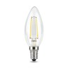 103801109 Лампа Gauss LED Filament Candle E14 9W 2700К 1/10/50, шт