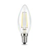 103801109 Лампа Gauss LED Filament Candle E14 9W 2700К 1/10/50, шт