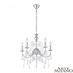 Люстра подвесная 345620/5 CR Arte Milano (Подвесные)