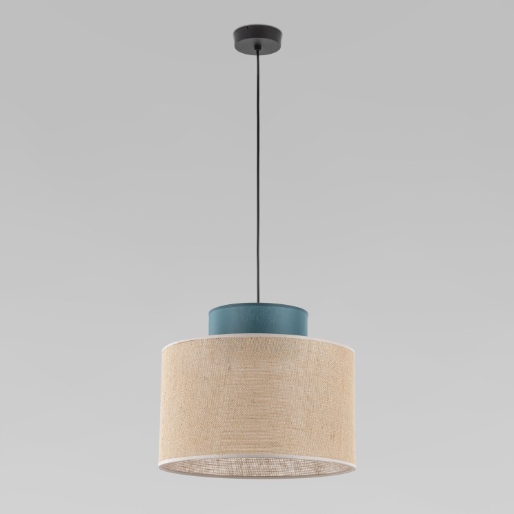 Подвесной светильник с тканевым рассеивателем                      TK Lighting  3256 Duo
