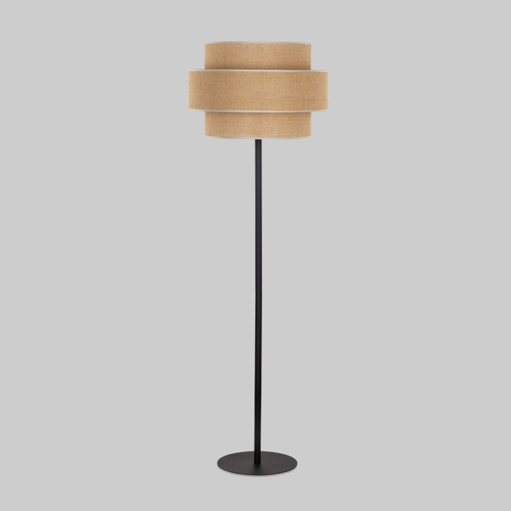 Напольный светильник с тканевым абажуром                      TK Lighting  5405 Calisto