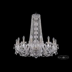 Люстра хрустальная 1402/16/300/h-90 Pa Bohemia Ivele Crystal (Стеклянный рожок)