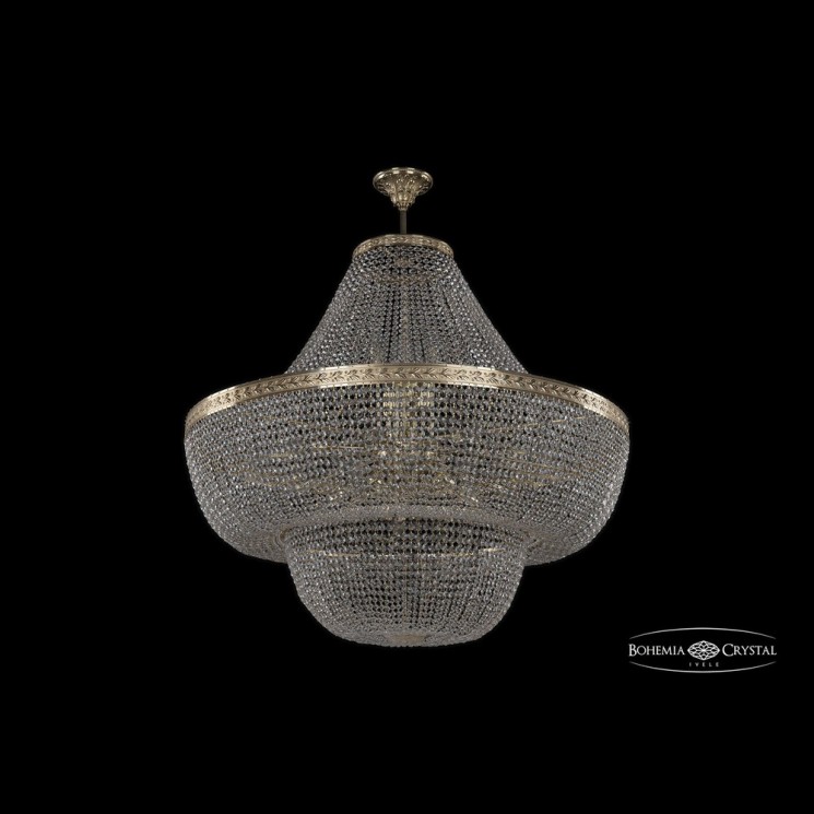 Люстра хрустальная 19091/H1/100IV G Bohemia Ivele Crystal (Потолочные)