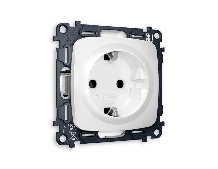 Ambrella Light Комплект механизма электрической розетки Ambrella Volt OMEGA MO126010
