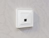 Ambrella Light Лицевая панель для компьютерной/телефонной розетки RJ-45/RJ-11 QUANT Ambrella Volt ALFA AP1120