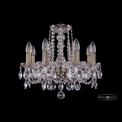 Люстра хрустальная 1402/8/141 Pa Bohemia Ivele Crystal (Стеклянный рожок)