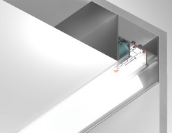 Ambrella Light Профиль под натяжной потолок для ленты ILLUMINATION GP4050AL