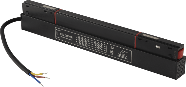 Crystal Lux Драйвер для магнитного шинопровода 48V, 200W CLT 0.203 09 BL SMART