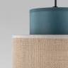 Подвесной светильник с тканевым рассеивателем                      TK Lighting  3257 Duo