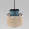 Подвесной светильник с тканевым рассеивателем                      TK Lighting  3257 Duo