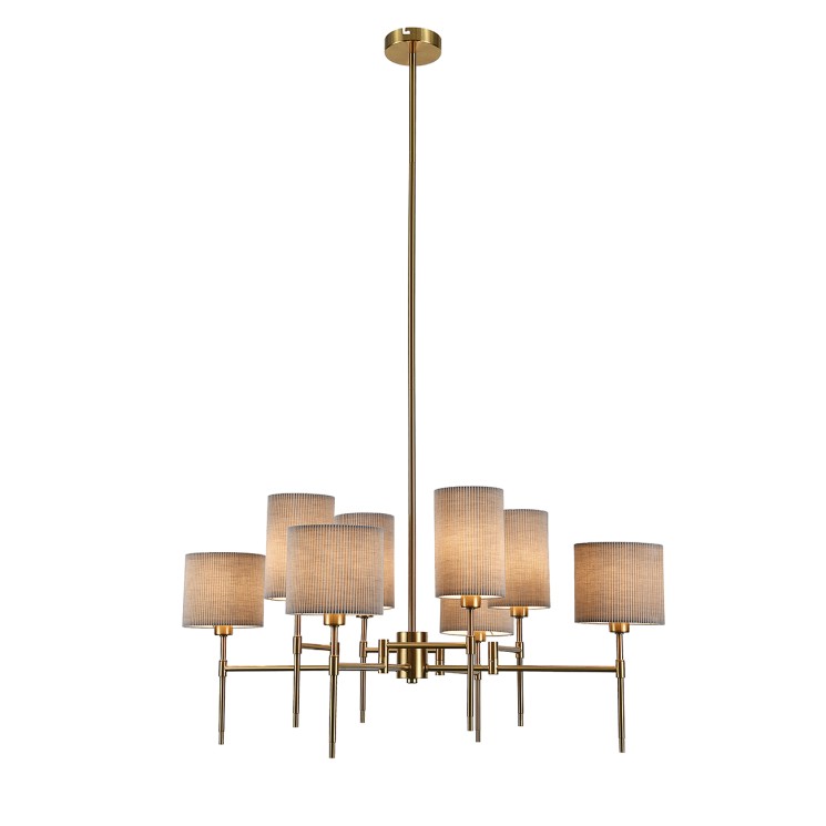 Indigo Светильник на штанге 13033/8R Brass