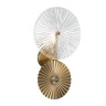 Indigo Настенный светильник 12021/B/1W Brass
